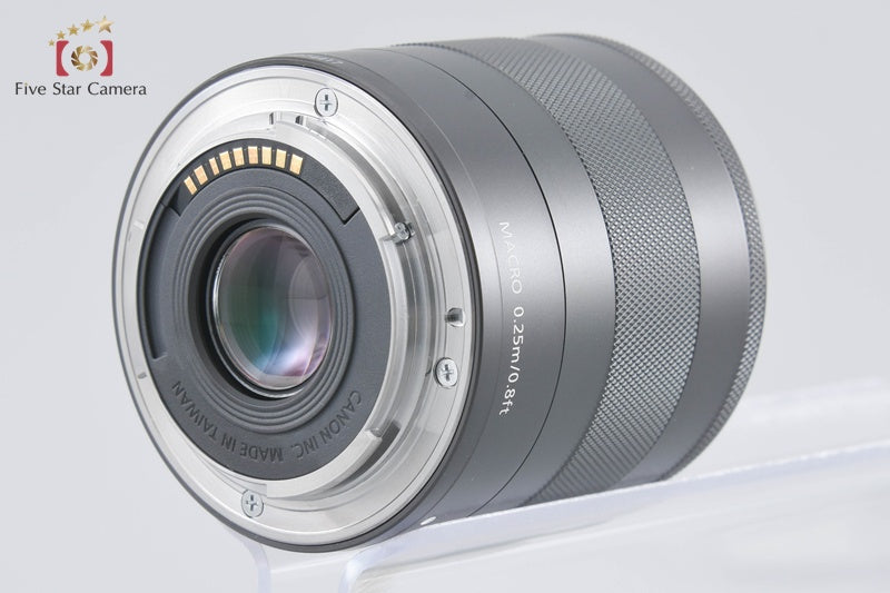 Canon EOS M Red 18.0 MP Mirrorless Camera EF-M 18-55 IS STM Lens
