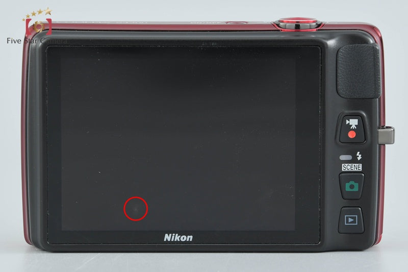 Nikon COOLPIX S4300 Glossy Red 16.2 MP Digital Camera