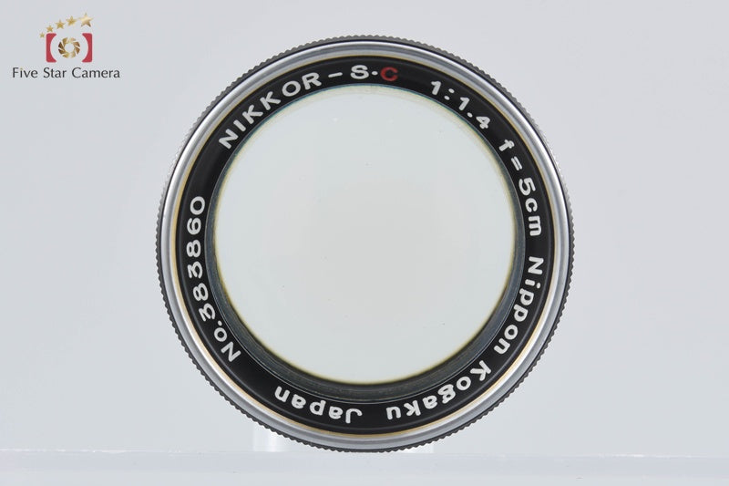 Nikon NIKKOR-S.C 50mm f/1.4 for Nikon S Mount