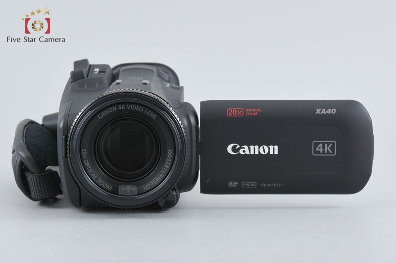 Canon XA40 Professional UHD 4K Digital Camcorder