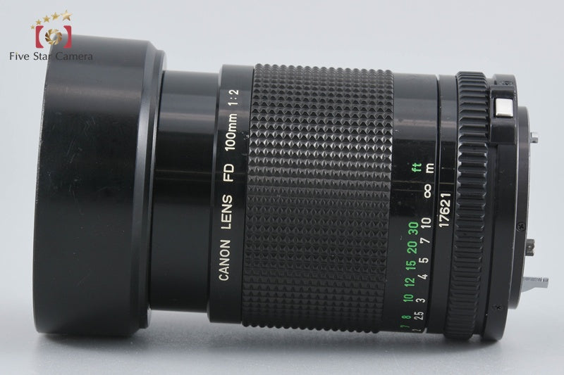 Canon New FD 100mm f/2