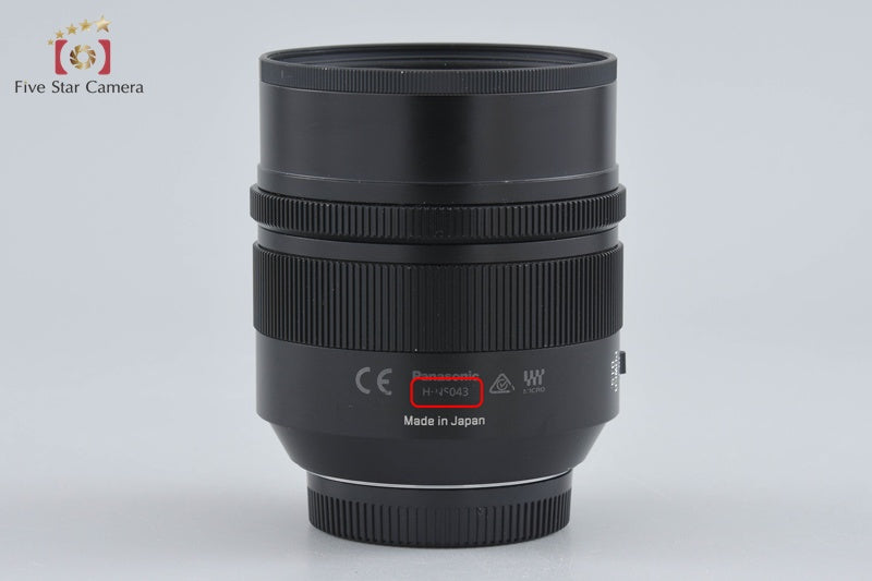 Panasonic LUMIX LEICA DG NOCTICRON 42.5mm f/1.2 ASPH. O.I.S H-NS043