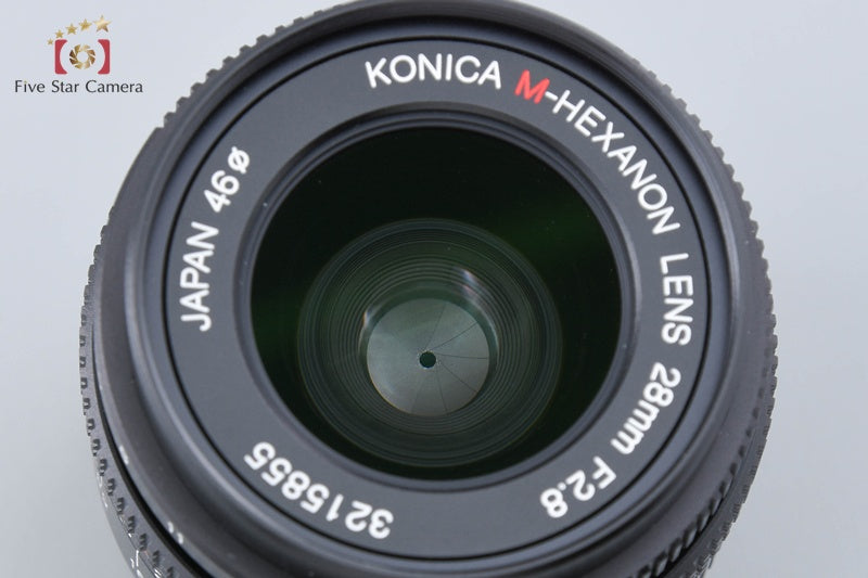 Konica M-HEXANON 28mm f/2.8 Leica M Mount Lens