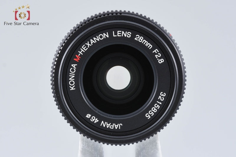 Konica M-HEXANON 28mm f/2.8 Leica M Mount Lens