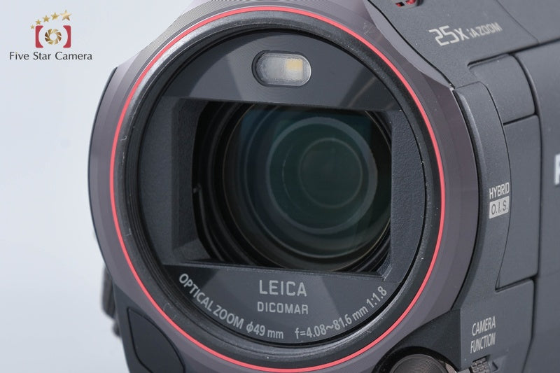 Panasonic HC-VX985M Black 4K Digital HD Camcorder