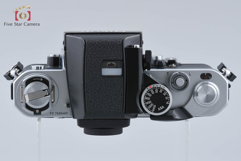 Nikon F2 Photomic Silver 35mm SLR Film Camera Body