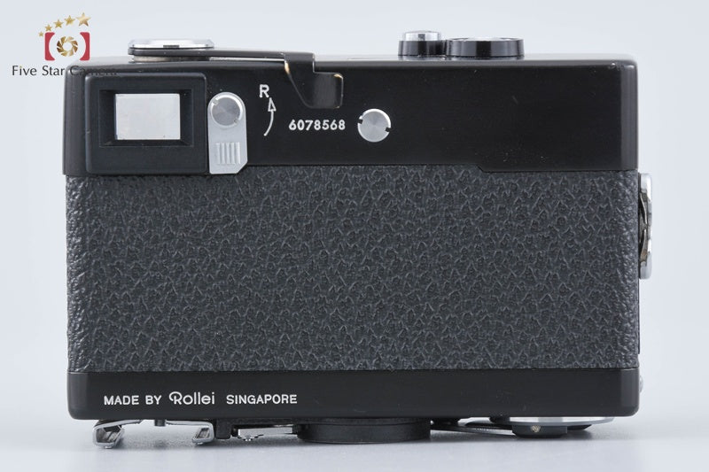 Rollei 35 Black 35mm Point & Shoot Film Camera