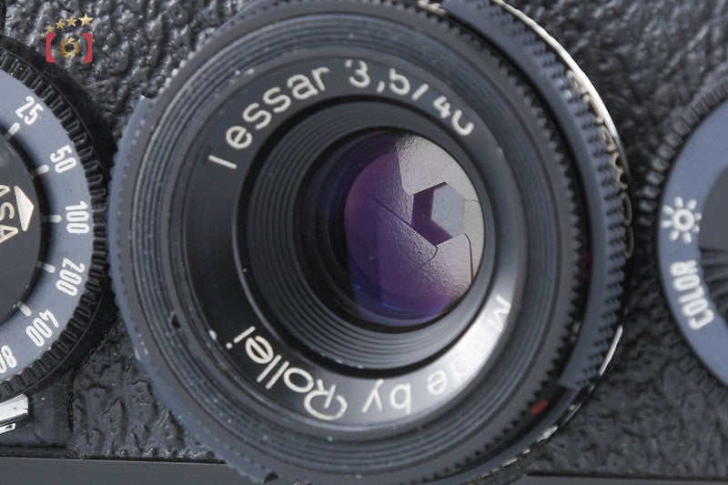 Rollei 35 Black 35mm Point & Shoot Film Camera