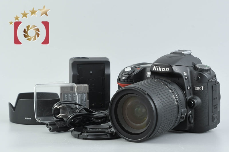 Nikon D80 10.2 MP Digital SLR Camera AF-S DX 18-135 G Lens