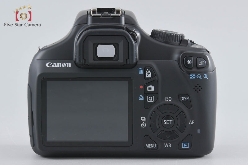 "Count 460" Canon EOS Kiss X50 / Rebel T3 / 1100D Black 12.2 MP 18-55 Lens
