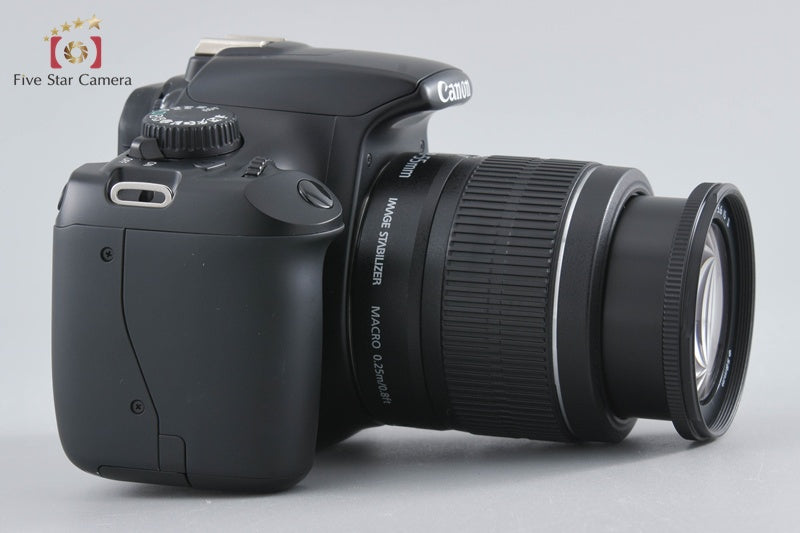 "Count 460" Canon EOS Kiss X50 / Rebel T3 / 1100D Black 12.2 MP 18-55 Lens