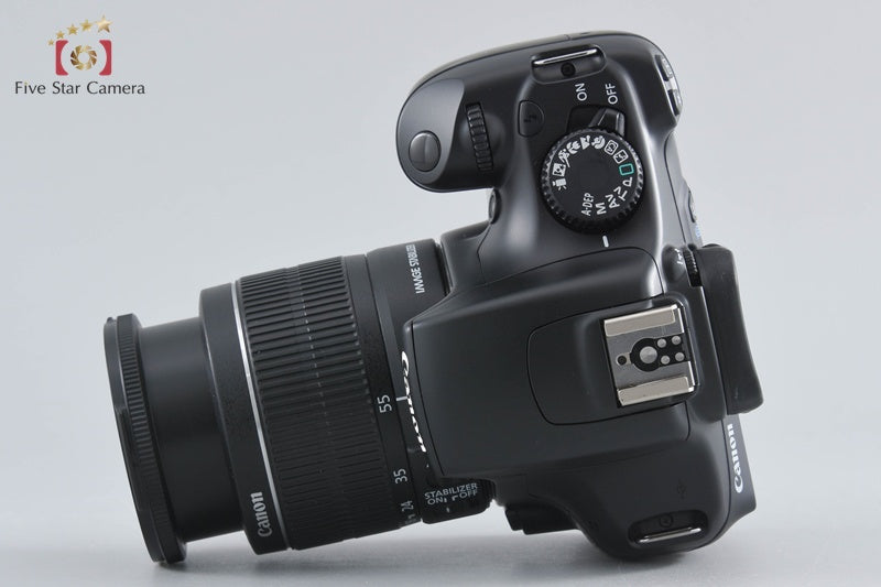 "Count 460" Canon EOS Kiss X50 / Rebel T3 / 1100D Black 12.2 MP 18-55 Lens
