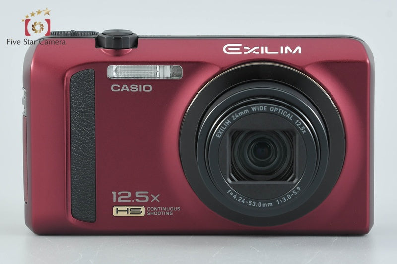 Casio HIGH SPEED EXILIM EX-ZR300 Red 16.1 MP Digital Camera