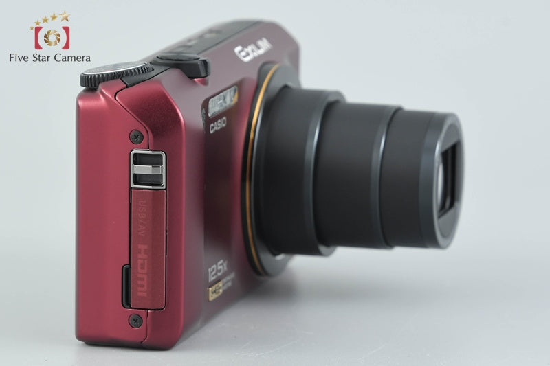 Casio HIGH SPEED EXILIM EX-ZR300 Red 16.1 MP Digital Camera