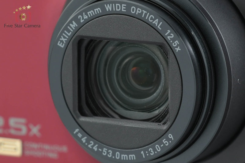 Casio HIGH SPEED EXILIM EX-ZR300 Red 16.1 MP Digital Camera