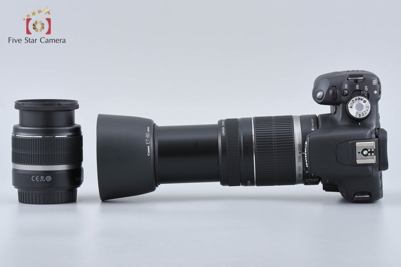 "Count 3,527" Canon EOS Kiss X3 / Rebel T1i / 500D 15.1 MP 18-55 55-250 Lenses