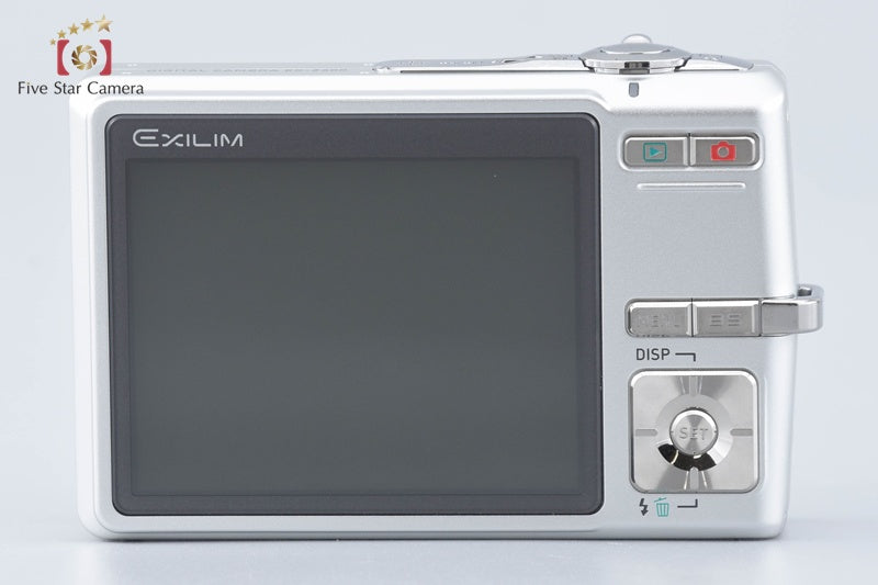 Casio EXILIM ZOOM EX-Z600 Silver 6.0 MP Digital Camera w/ Box