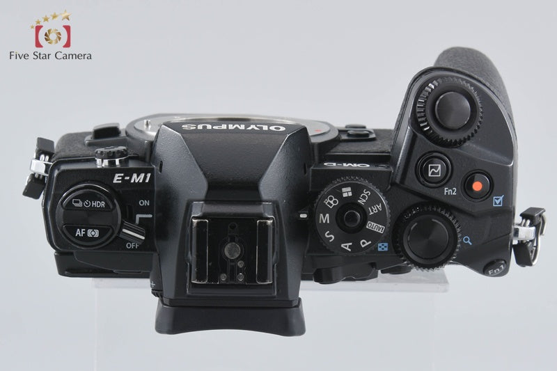 Olympus OM-D E-M1 Black 16.3 MP Digital Mirrorless Camera Body