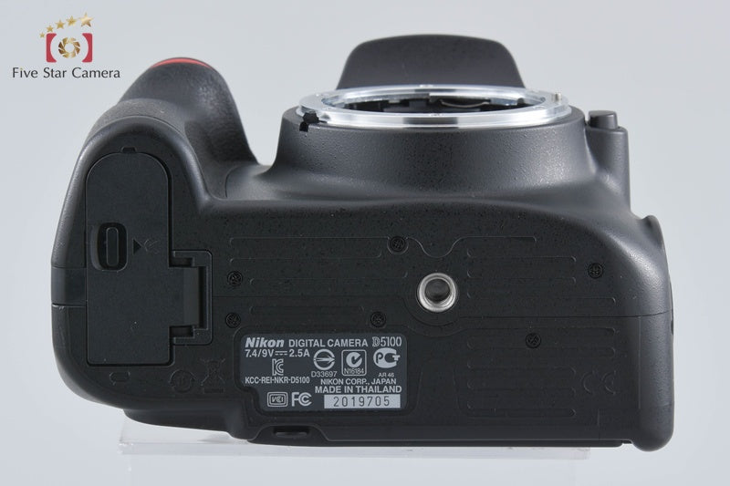 "Shutter count 3,006" Nikon D5100 16.2 MP SLR Digital Camera Body