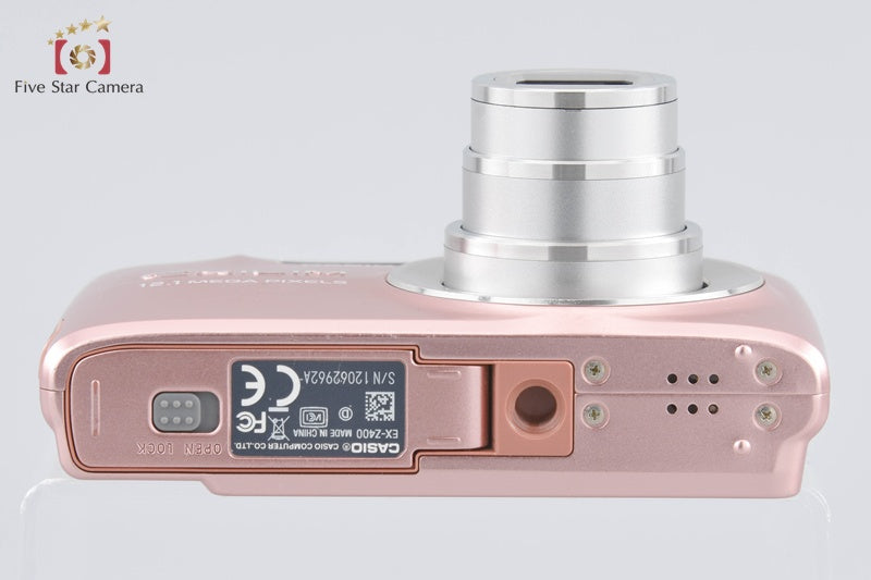 Casio EXILIM EX-Z400 Pink 12.1 MP Digital Camera