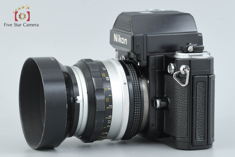 Nikon F2 Photomic A Black + NIKKOR-S Auto 50mm f/1.4 Ai Converted