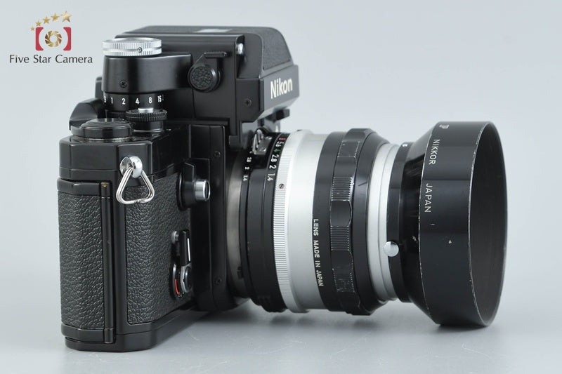 Nikon F2 Photomic A Black + NIKKOR-S Auto 50mm f/1.4 Ai Converted