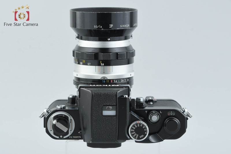 Nikon F2 Photomic A Black + NIKKOR-S Auto 50mm f/1.4 Ai Converted