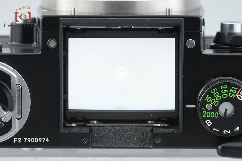 Nikon F2 Photomic A Black + NIKKOR-S Auto 50mm f/1.4 Ai Converted