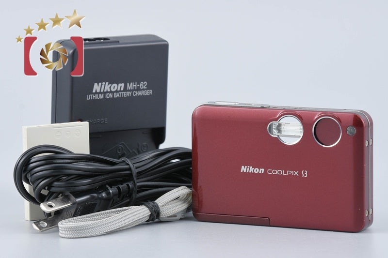 Nikon COOLPIX S3 Noble Wine 6.0 MP Digital Camera