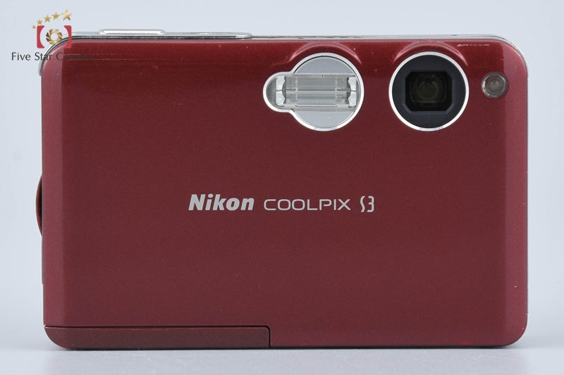 Nikon COOLPIX S3 Noble Wine 6.0 MP Digital Camera