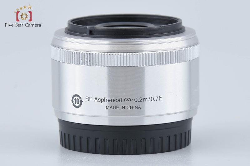 Nikon 1 NIKKOR 18.5mm f/1.8 Silver