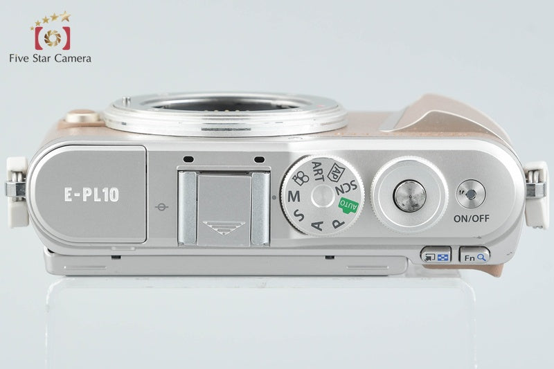 Olympus PEN E-PL10 Brown 16.1 MP Digital Mirrorless Camera Body