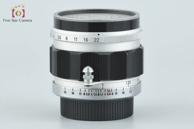 Canon 50mm f/1.4 L39 Leica Thread Mount Lens