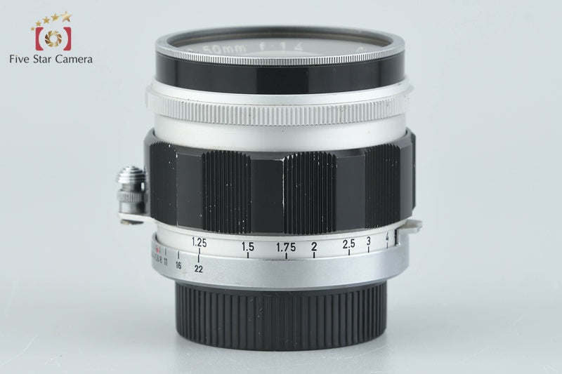 Canon 50mm f/1.4 L39 Leica Thread Mount Lens