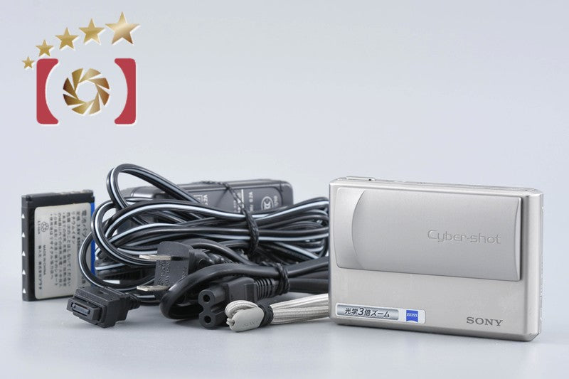 Sony Cyber-Shot DSC-T1 Silver 5.0 MP Digital Camera