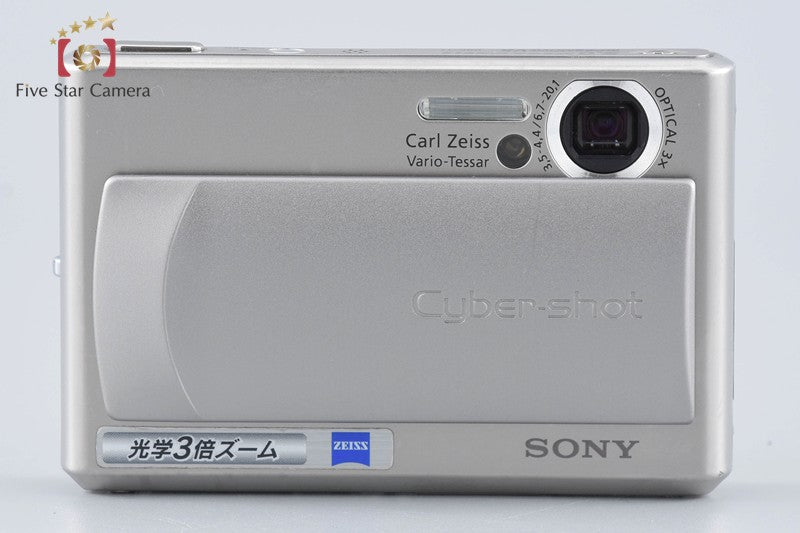 Sony Cyber-Shot DSC-T1 Silver 5.0 MP Digital Camera