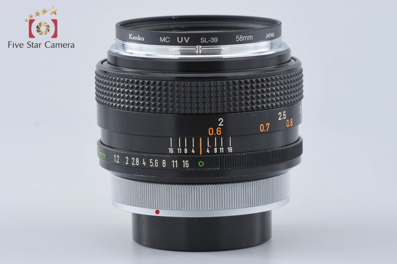 Canon FD 55mm f/1.2