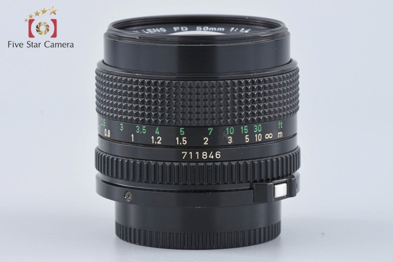 Canon New FD 50mm f/1.4