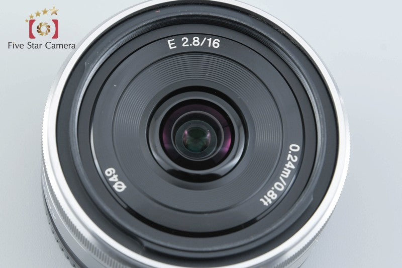 SONY E 16mm f/2.8 SEL16F28