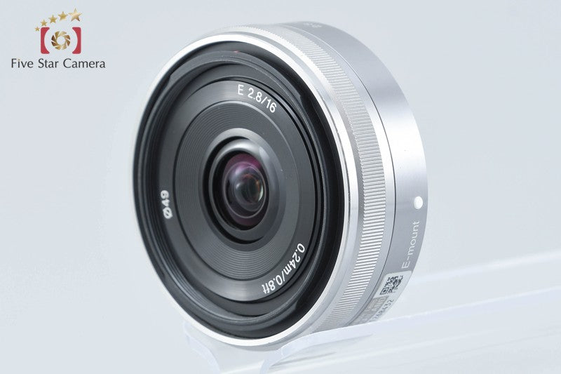 SONY E 16mm f/2.8 SEL16F28
