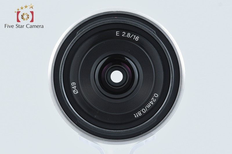 SONY E 16mm f/2.8 SEL16F28