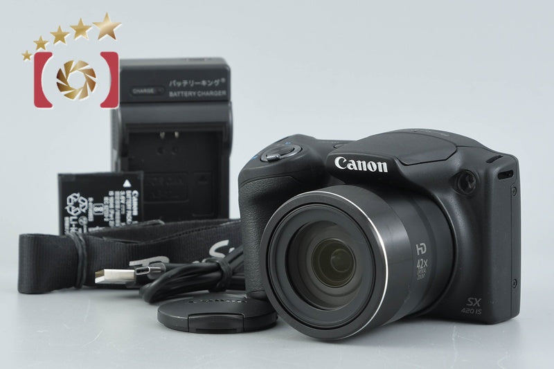 Canon PowerShot SX420 IS Black 20.0 MP Digital Camera