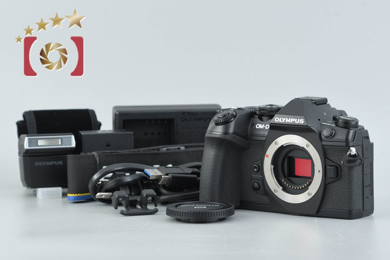 "Count 1,282" Olympus OM-D E-M1 Mark II Black 20.3 MP Digital Mirrorless Camera