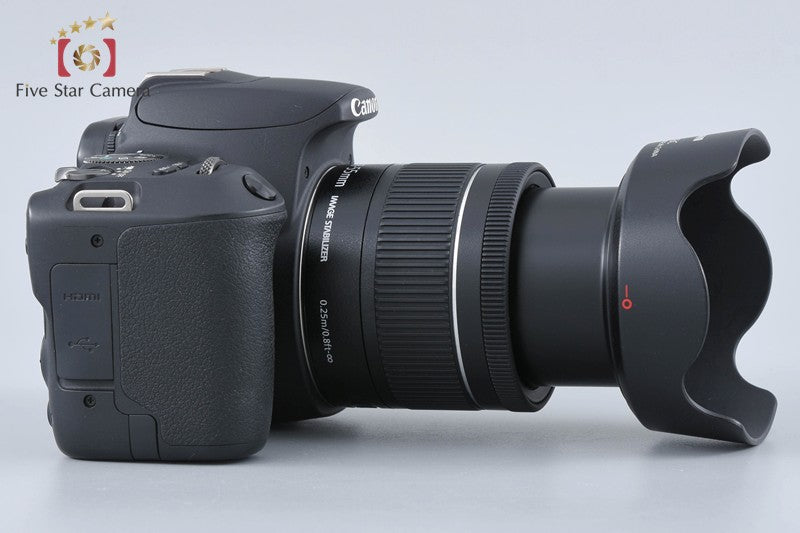 "Count 5,986" Canon EOS Kiss X9 / Rebel SL2 / 200D Black 24.2 MP DSLR 18-55 Lens