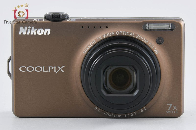 Nikon COOLPIX S6000 Soft Brown 14.2 MP Digital Camera