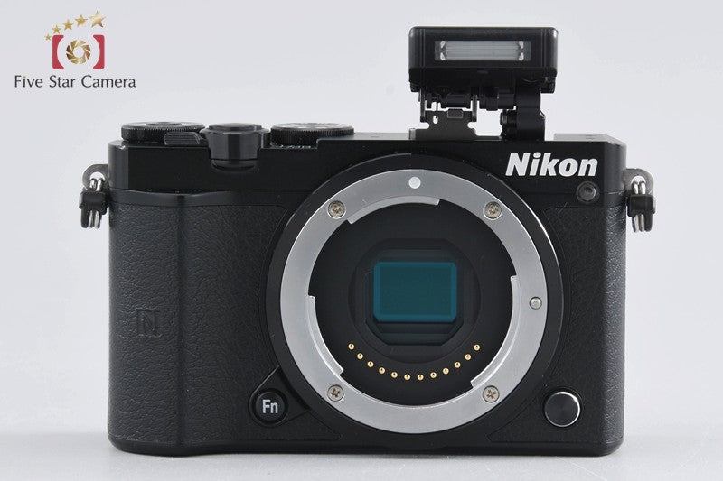 "Count 4,297" Nikon 1 J5 Black 20.8 MP Digital Camera + 1 NIKKOR 18.5mm f/1.8