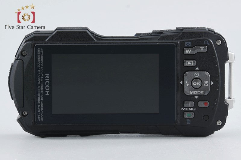 "Shutter count 52" Ricoh WG-40W Blue 16.0 MP Waterproof Action Camera