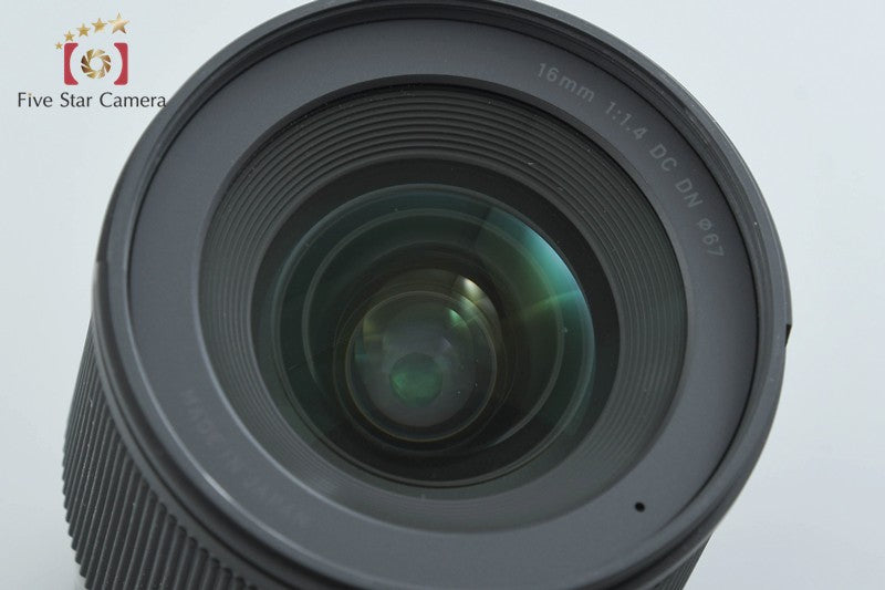 Sigma 16mm f/1.4 DC DN Contemporary for Fujifilm X Mount w/ Box