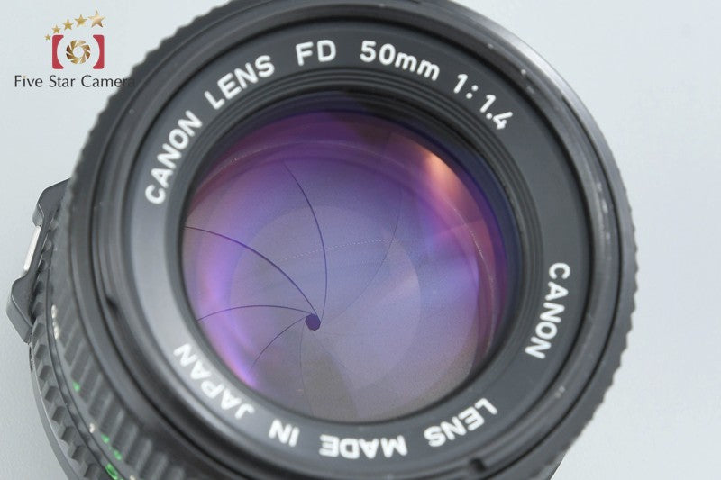 Canon New FD 50mm f/1.4