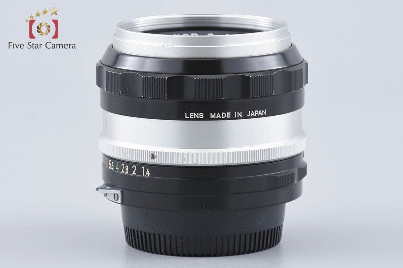 Nikon NIKKOR-S Auto 50mm f/1.4 Non Ai Lens